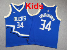 2026  Bucks Top Quality Hot Pressing Kids NBA Jersey