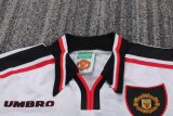 1998 Man Utd Away Retro Kids Soccer Jersey 1:1 Thai Quality