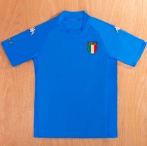 2002 Italy Home Retro Soccer Jersey
