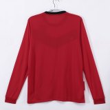 2010 Man Utd Home Long sleeves Retro Soccer Jersey