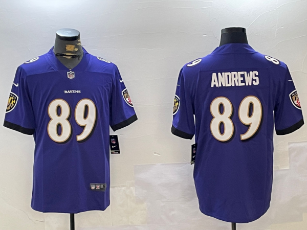 2025 NFL Baltimore Ravens New Pattern Jersey