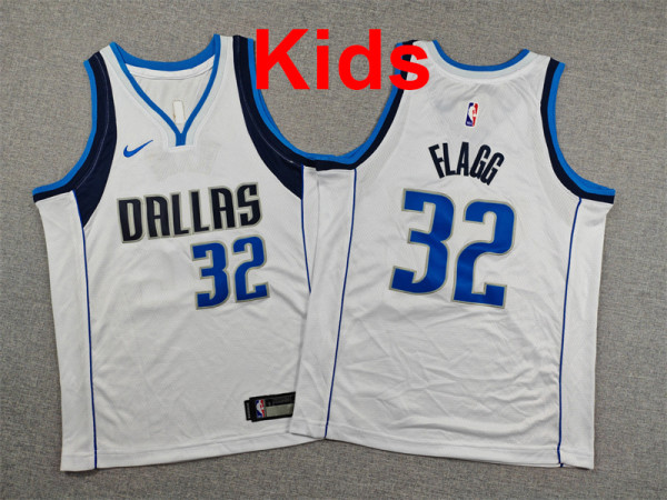 2026  Dallas Top Quality Hot Pressing Kids NBA Jersey