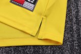 1998 Brazil Home Long sleeves Retro Kids Soccer Jersey