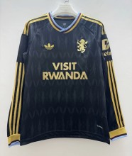 26-27 Aston Villa Away Long Sleeve Fans Soccer Jersey (长袖)