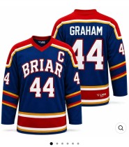 2026 NHL Briar University Garrett Graham Jersey