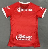 26-27 Toluca Red Special Edition Women Fans Soccer Jersey (女)