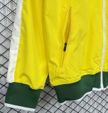 2010-2011 Brazil Retro Windbreaker