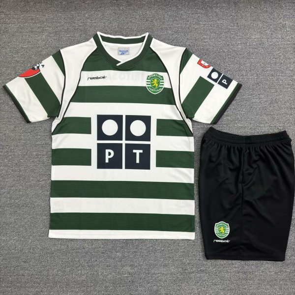 2001-2003 Sporting Lisbon Home Retro Adult Suit