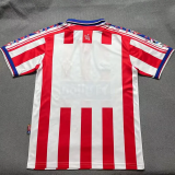 1999-2000 Gijon Home Retro Soccer Jersey