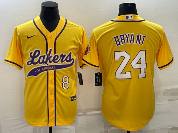 2025 MLB Los Angeles Lakers New Pattern Jersey