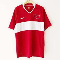 2008 Turkey Home Retro Soccer Jersey