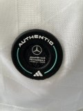 2026 F1 Benz New Pattern Short Sleeve Racing Suit