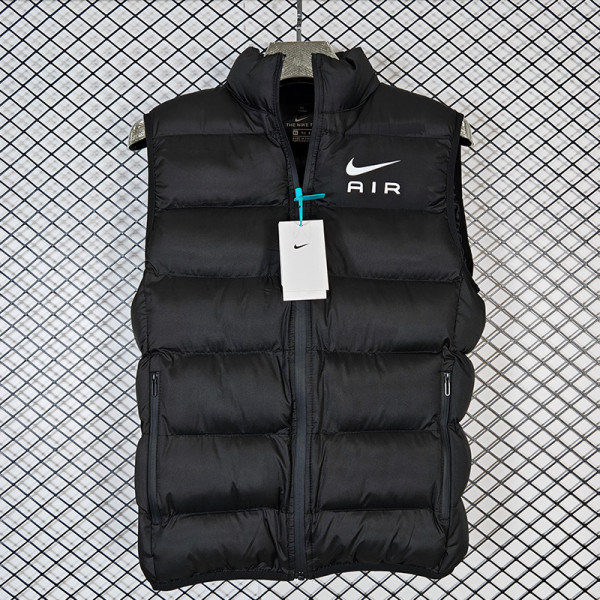 24-25  NK AIR Black Cotton jacket vest (Waistcoat)