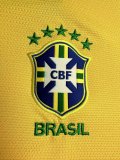 2012-2013 Brazil Home Retro Soccer Jersey
