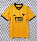 1986-1987 Wolves Home Retro Soccer Jersey