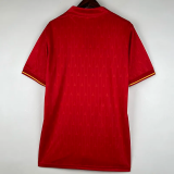 1988-1991 Spain Home Retro Soccer Jersey