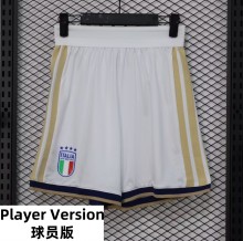 2026 Italy Home Player Version Shorts Pants (球员短裤)