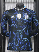 2026 World Cup Argentina Away Long Sleeve Player Version Soccer Jersey*长袖球员