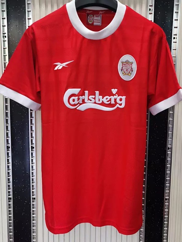 1998-1999 LIV Home Retro Soccer Jersey