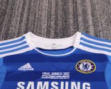 2011-2012 CHE Home UCL Edition Retro Kids Soccer Jersey