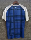 2016 Scotland Blue Retro Soccer Jersey