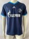 2001 Schalke Blue Retro Soccer Jersey