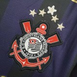 2009-2010 Corinthians 99th Anniversary Edition Black Retro Soccer Jersey