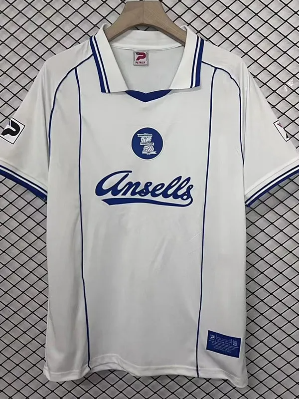 1984-1985 Birmingham White Retro Soccer Jersey