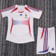 2006 France Away Retro Kids Soccer Jersey