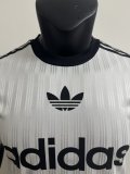 2025 AD Casual White Player Version Training shirts *三叶草