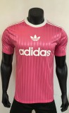 2025 AD Casual Pink Player Version Training shirts *三叶草