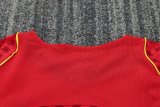 2004 Portugal Home Long sleeves Retro Kids Soccer Jersey