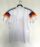 1990 Germany Home White Retro Soccer Jersey-Second version（第二版本）