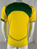 2004-2006 Brazil Home Retro Fans Soccer Jersey