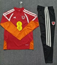 2026 Wales High Quality Half Pull Tracksuit