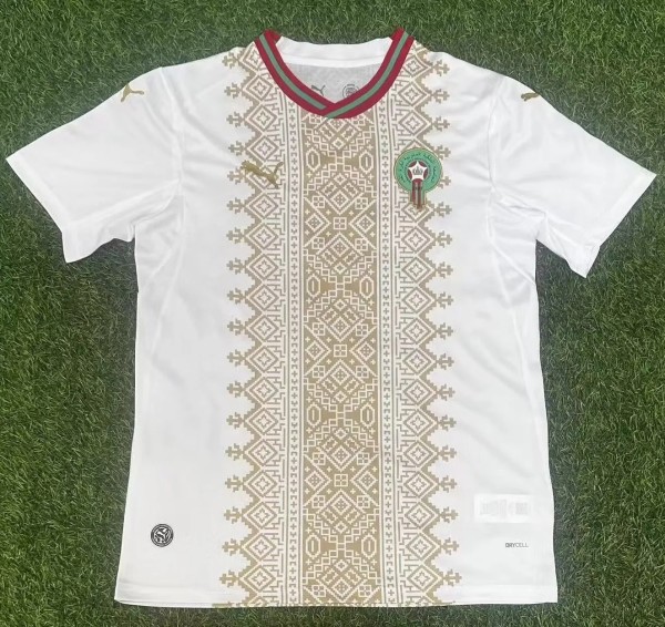 2026 World Cup Morocco Away Fans Soccer Jersey