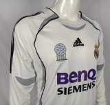 2006 RMA Home Long Sleeve Retro Soccer Jersey