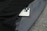 2025 AD Black Jacket Tracksuit