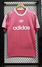 2025 AD Casual Pink Fans Training shirts *三叶草