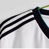 2012-2013 RMA Home Long Sleeve Retro Soccer Jersey