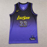 2026  L.A. Lakers Top Quality Hot Pressing Kids NBA Jersey