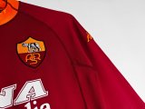 2000-2001 Roma Home Long Sleeve Retro Soccer Jersey