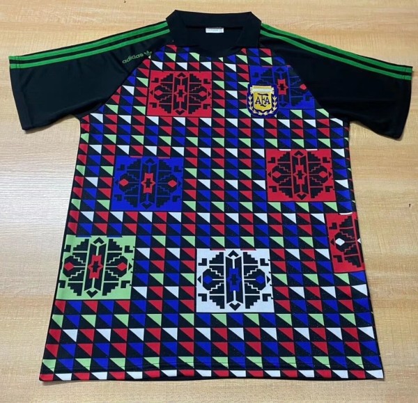 1990 Argentina GoalKeeper Retro Soccer Jersey