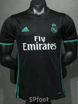 2017-2018 RMA Away Player Version Retro Soccer Jersey