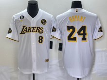 2025 MLB Los Angeles Lakers New Pattern Jersey