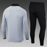 2025 NK Gray Half Pull Tracksuit 