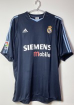 2003-2004 RMA Away Retro Soccer Jersey