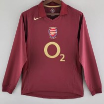 2005-2006 ARS Home Long Sleeve Retro Soccer Jersey