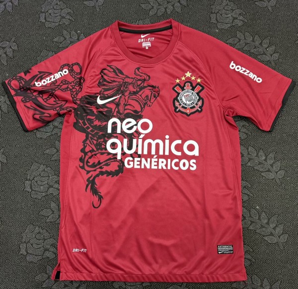 2010 Corinthians Third Retro Soccer Jersey
