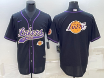 2025 MLB Los Angeles Lakers New Pattern Jersey